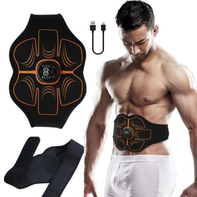 Estimulador MUSCLE TONER BELT Cinturón Abdomen Recargable