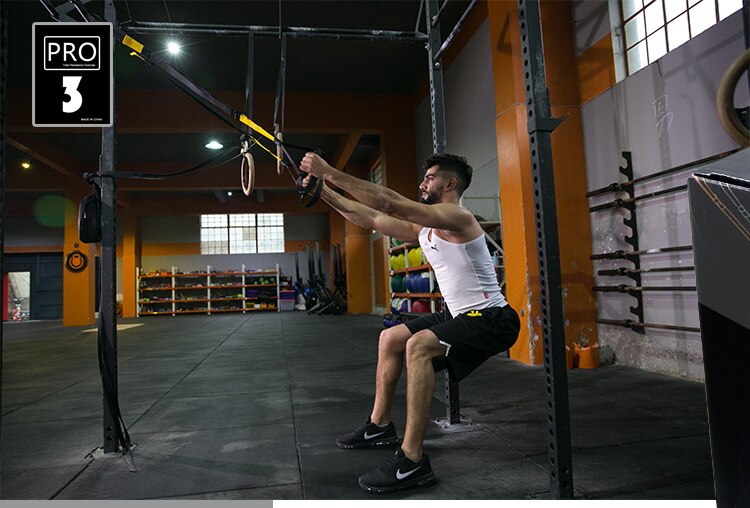 Bandas Resistencia Suspensión 400kg De Soporte Gym PRO P3 - NUBOFIT