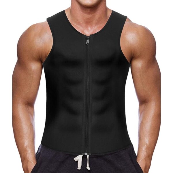 Chaleco Térmico Reductor Shaper Hombre Fitness Bajar Peso - Imagen 2