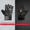 Guantes Profesionales TMT W70 Cuero Levantamiento Pesas - Imagen 4