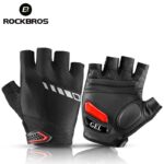 Guantes Deportivos ROCKBROS S143 Reflectantes Ciclismo Moto