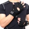 Guantes Deportivos AOLIKES A-113 Gym Levantamiento Pesas - Imagen 3