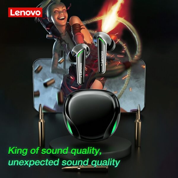 Audífonos Gamer LENOVO XT92 Inalambricos - Imagen 2