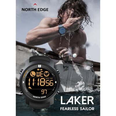 Smartwatch North Edge LAKER Calorías Frecuencia Cardiaca