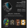 Smartwatch SPOVAN K61 Pro Monitor Salud Multisport - Imagen 5
