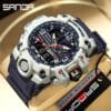 Reloj Deportivo SANDA 3133 Resina Análogo-Digital Blanco - Imagen 3