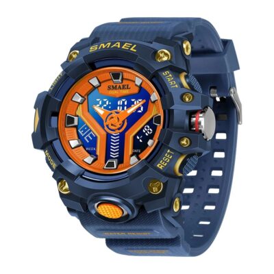 Reloj Deportivo SMAEL 8075 Azul Resina