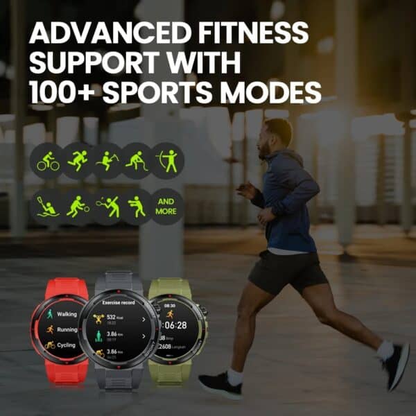 Smartwatch ZEBLAZE Ares 3 Plus Negro - Imagen 3