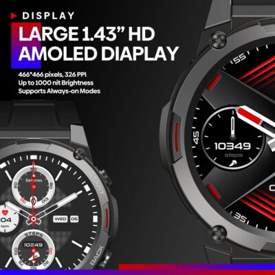 Smartwatch ZEBLAZE Vibe 7 Pro Negro