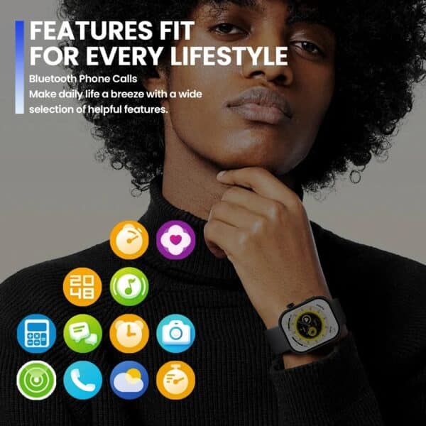 Smartwatch ZEBLAZE Btalk Plus Negro - Imagen 3