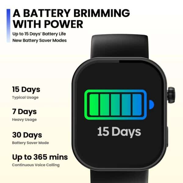 Smartwatch ZEBLAZE Btalk Plus Negro - Imagen 6