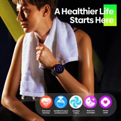 Smartwatch ZEBLAZE Btalk 2 Lite Negro