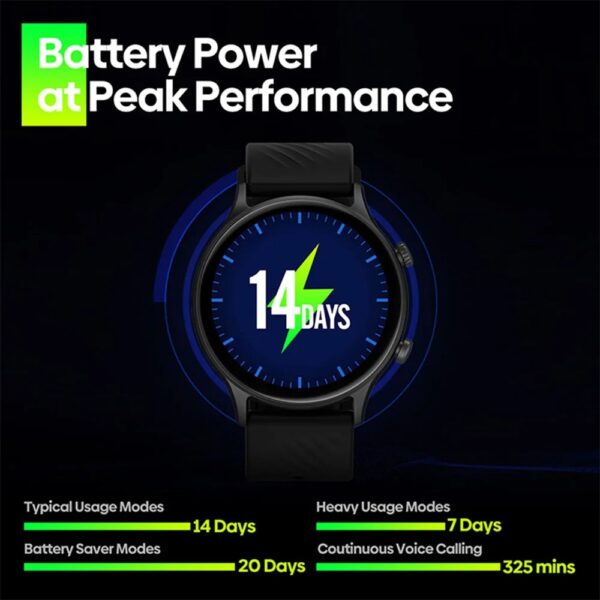 Smartwatch ZEBLAZE Btalk 2 Lite Negro - Imagen 6