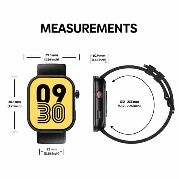 Smartwatch ZEBLAZE Btalk Plus Negro - Imagen 7