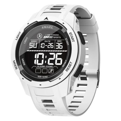 Reloj Deportivo SMAEL 8105 Digital Blanco