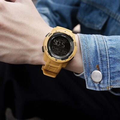 Reloj Deportivo SMAEL 8105 Digital Amarillo