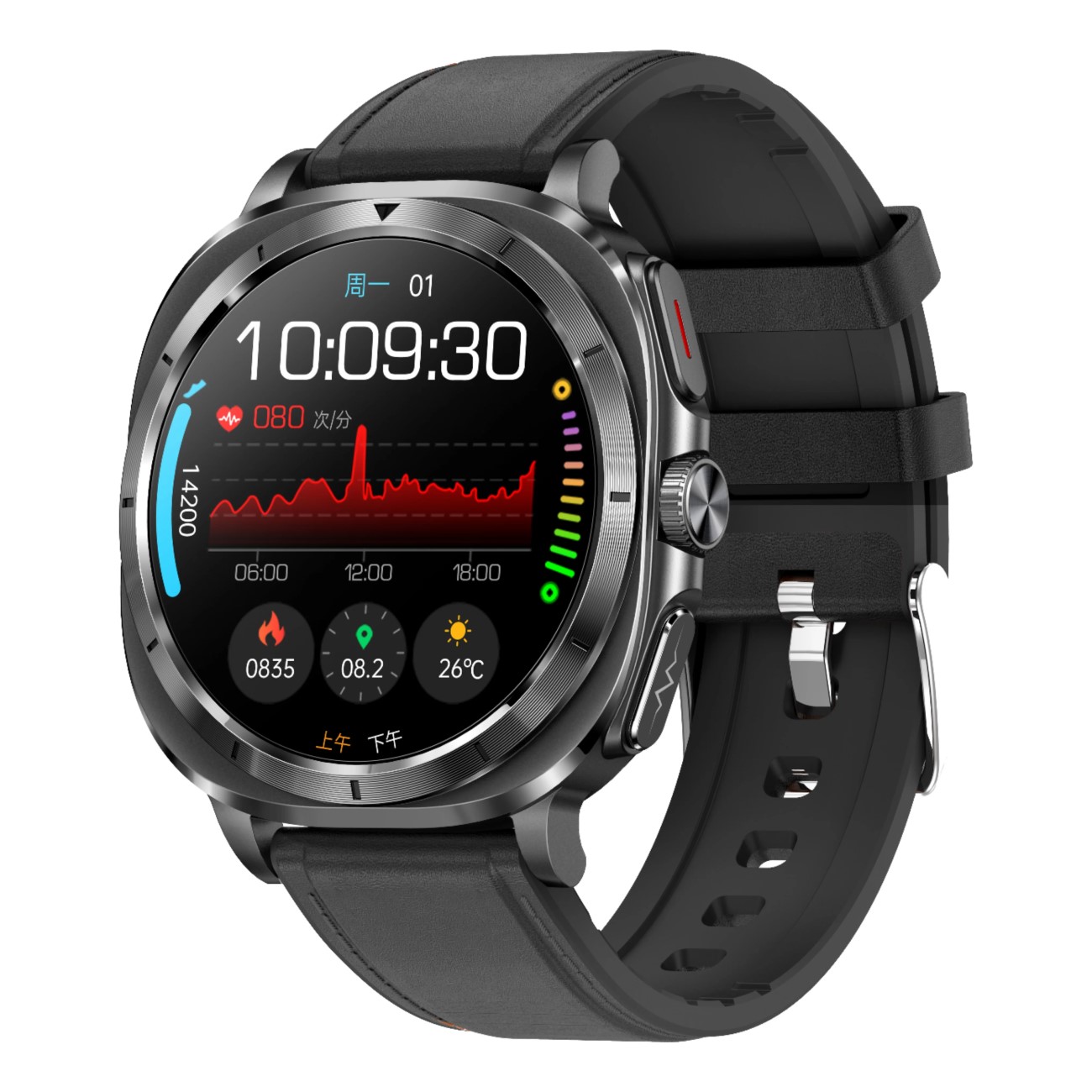 Smartwatch SPOVAN ET492 Electrocardiograma