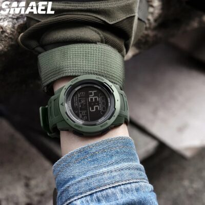 Reloj Deportivo SMAEL 8105 Digital Verde